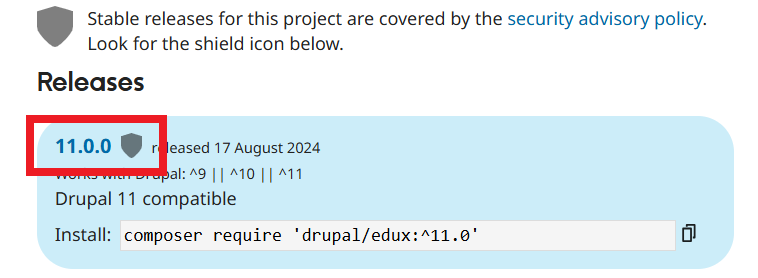 Latest theme version