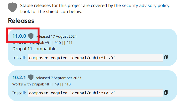 Latest theme version