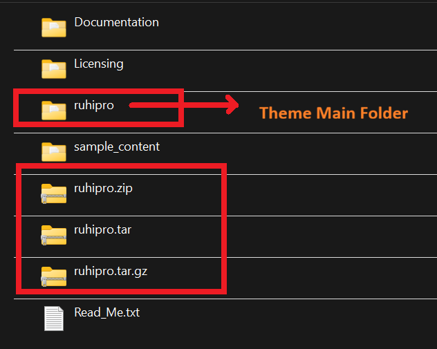 RuhiPro Downloaded Files