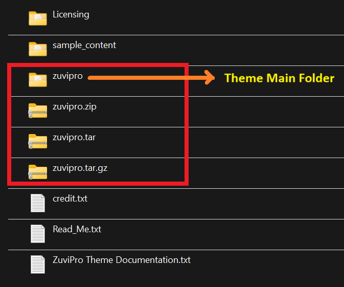zuvipro Downloaded Files