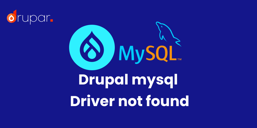 drupal-mysql-driver-not-found