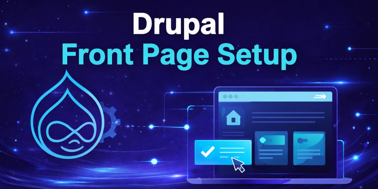 drupal-setup-frontpage